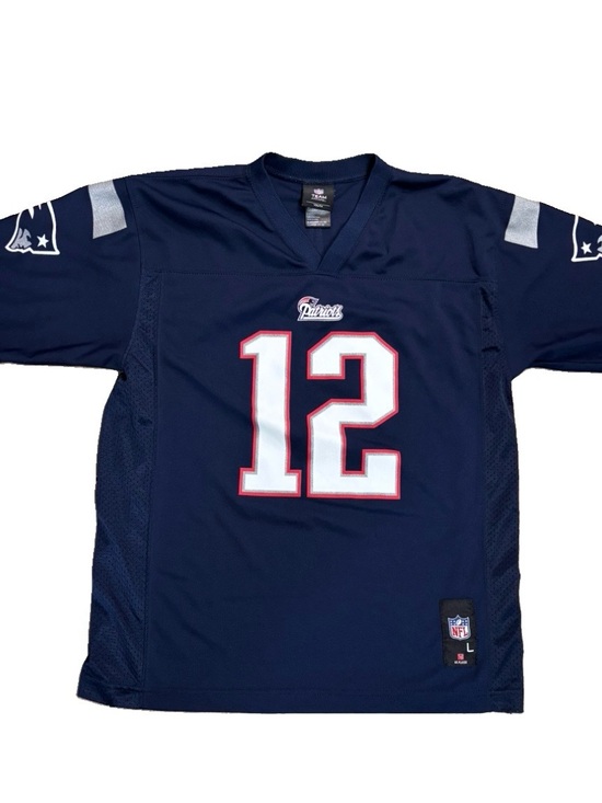 NFL Other - Tom Brady #12 New England Patriots Youth Large 14/16 NFL Team Apparel Jersey 🏈